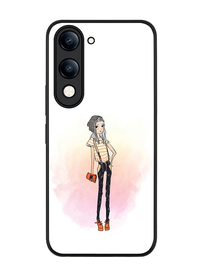 For vivo Y29s 5G / Y19s 5G Case,Slim fit Camera Protection, Shockproof Thin Phone cover  - Hipster Chic